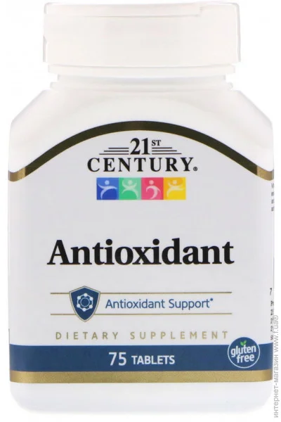 21st Century Antioxidant 75 Tablets