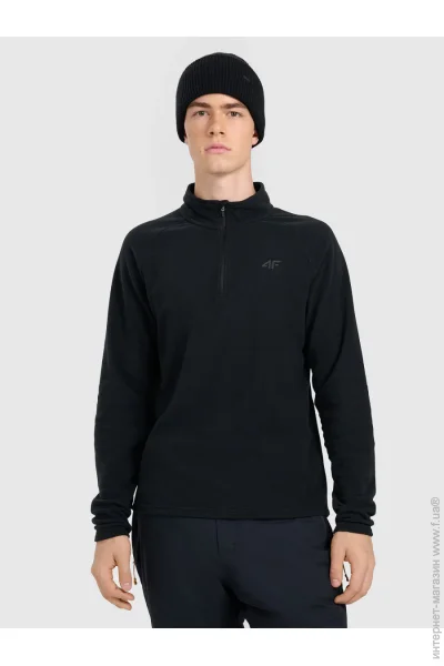 4F Джемпер FLEECE UNDERWEAR M065WAW25UFLEM065-20S р.L черный 4F Джемпер FLEECE UNDERWEAR M065WAW25UFLEM065-20S р.L черный