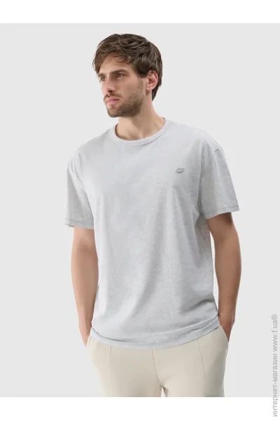 Спортивная футболка 4F Футболка TSHIRT U1972WSS25TTSHU1972-27M р.XS серый Спортивная футболка 4F Футболка TSHIRT U1972WSS25TTSHU1972-27M р.XS серый