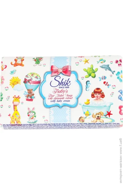 ШИК Мыло детское с экстрактом ромашки 125 г ШИК Мыло детское с экстрактом ромашки 125 г