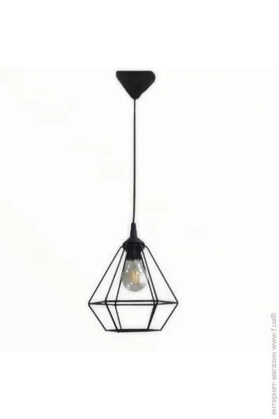 Светильник Геотон Подвес MINI-1BK 1x40 Вт E27 черный 49462 Светильник Геотон Подвес MINI-1BK 1x40 Вт E27 черный 49462