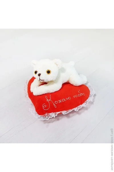 Мягкая игрушка Золушка Медвежонок Кроха на сердце «Кохаю тебе» Zolushka 22 см (ZL5441) Мягкая игрушка Золушка Медвежонок Кроха на сердце «Кохаю тебе» Zolushka 22 см (ZL5441)