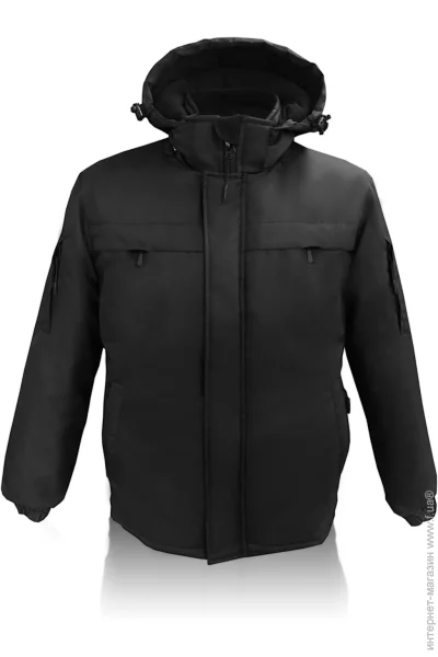 Куртка демисезонная, зимняя Торнадо Куртка КОНКОРД 43485-48-5 р.48 черная Куртка демисезонная, зимняя Торнадо Куртка КОНКОРД 43485-48-5 р.48 черная