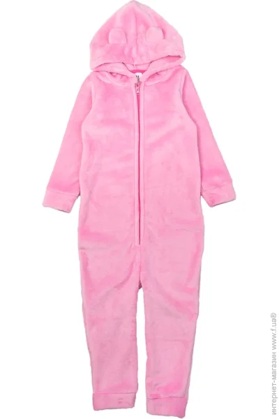 Кигуруми (пижама-комбинезон) Маленькие Люди Кигуруми-пижама для девочек р.158 розовый 0203 Кигуруми (пижама-комбинезон) Маленькие Люди Кигуруми-пижама для девочек р.158 розовый 0203