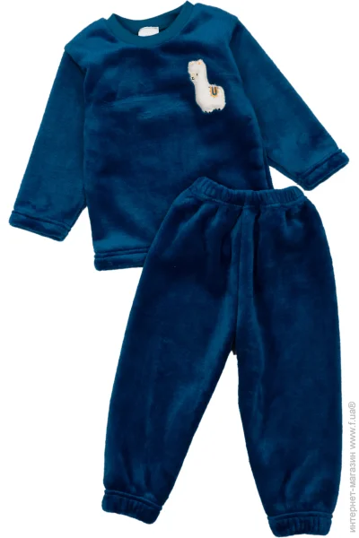 Пижамный комплект Пижама для девочек Маленькие люди Лама р.80-86 бирюзовый 0199 Пижамный комплект Пижама для девочек Маленькие люди Лама р.80-86 бирюзовый 0199