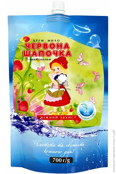 Фитодоктор Дитяче рідке мило Червона Шапочка з D-пантенолом 700 г Фитодоктор Дитяче рідке мило Червона Шапочка з D-пантенолом 700 г