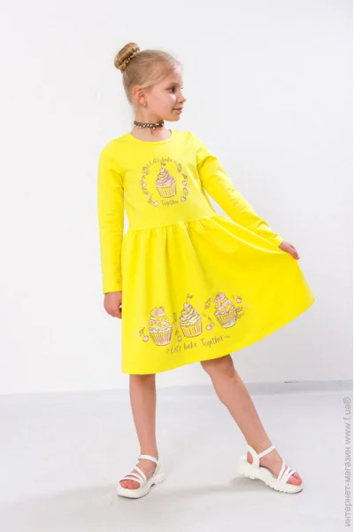 Сукня для дівчинки Носи Своє 116 Жовтий (6117-057-33-v6) (p-10503-113174) Сукня для дівчинки Носи Своє 116 Жовтий (6117-057-33-v6) (p-10503-113174)