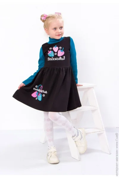 Носи Своє Платье для девочки Носи свое Малахитовое (6331-023-33-v10) Носи Своє Платье для девочки Носи свое Малахитовое (6331-023-33-v10)