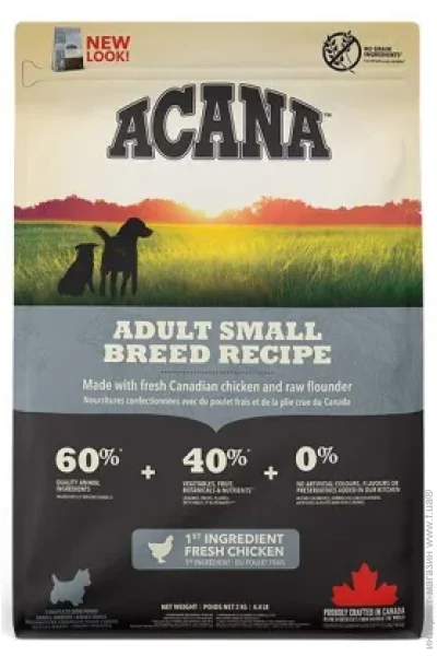   Acana     ACANA Adult Small Breed Recipe 2  (0064992523206)