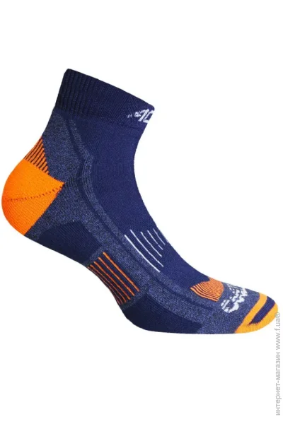  Accapi Trekking Ultralight Crew  (Navy/Orange, 39-41) (ACC H0825.941-II)