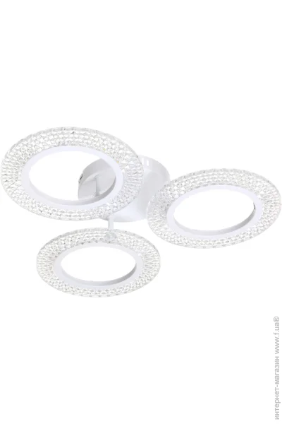 Accento Lighting Люстра світлодіодна ELLY 3x12 Вт білий Accento Lighting Люстра світлодіодна ELLY 3x12 Вт білий