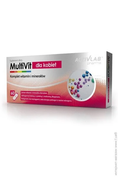   Activlab MultiVit for Women 60 Caps (000016757)
