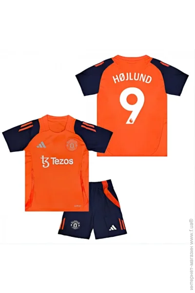  Adidas    HJLUND 9   2024-2025 Training Orange (set36281-126321-124433)