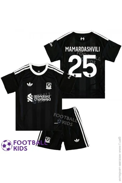  Adidas   MAMARDASHVILI 25  2025-2026 Goalkeeper Home 145-155  (set4708-133959-133624)