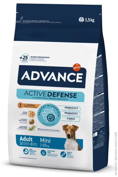   Advance Dog Mini Adult     1,5  (8410650235226)