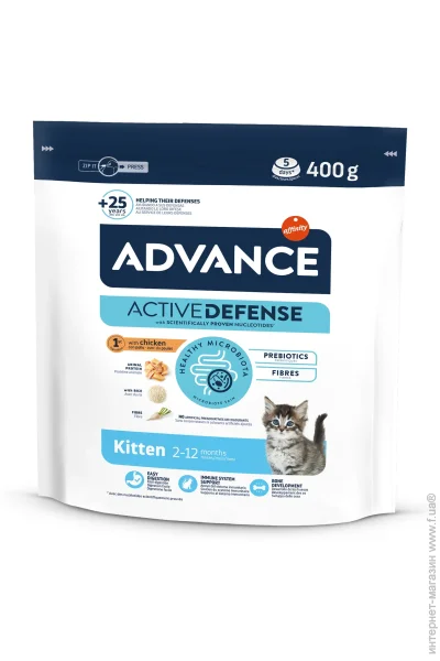   Advance Kitten Chicken and Rice 400 