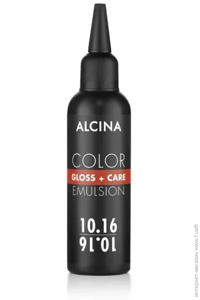 Alcina  +  6.56 D.Blond-Rot-Violett 100 Color Gloss+ Care Emulsion, (4008666174833)