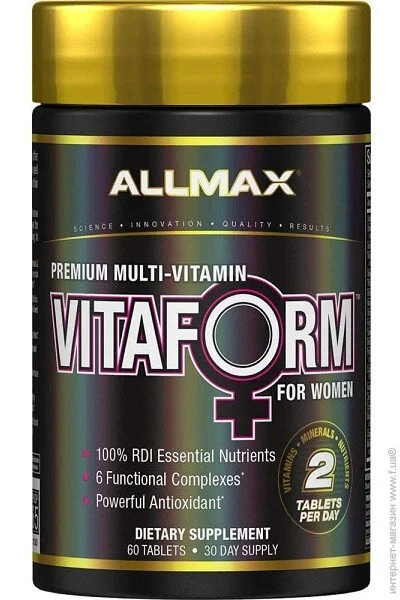   Allmax Nutrition VitaForm for Women 60 Tabs (000018979)