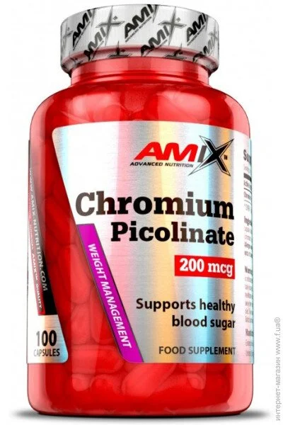    Amix Nutrition Chromium Picolinate 200 mcg, 100 