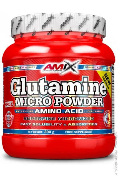  Amix Nutrition L-Glutamine, 300 