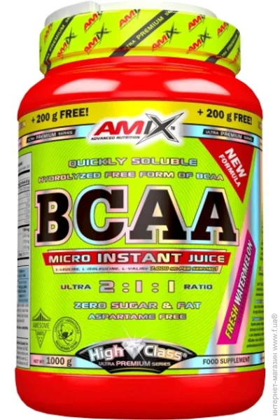  Amix BCAA Micro Instant Juice - 800 + 200 (free) -  (820720)