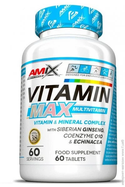   Amix Performance Vitamin Max Multivitamin 60 Tabs (000018930)