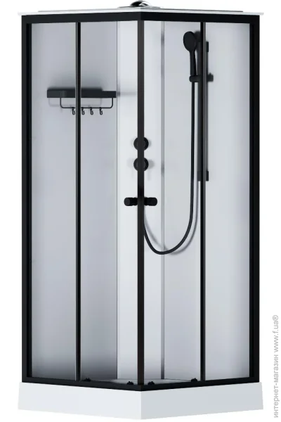   AM.PM W94C-403-090BT X-Joy 90x90x210, Square  