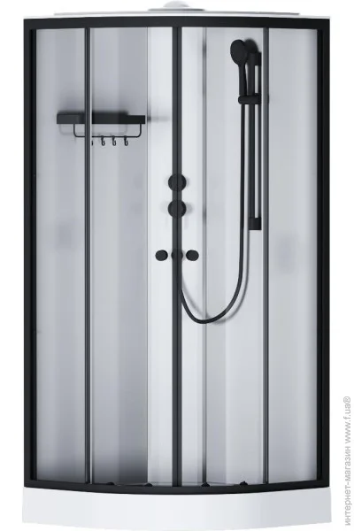   AM.PM W94C-401-090BT X-Joy 90x90x210, 1/4 Round  