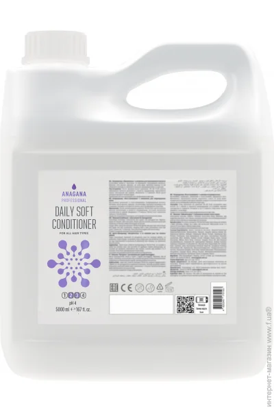        DAILY SOFT CONDITIONER for all hair types ANAGANA 5000  (4820245170452)
