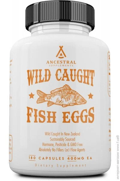   Ancestral Supplements Fish Eggs 180 