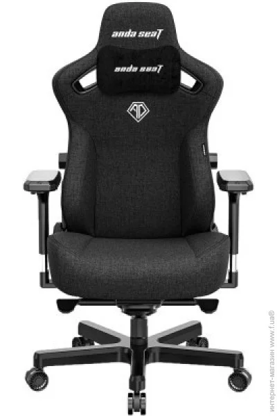   Anda Seat Kaiser 3 Size XL Black Fabric (AD12YDC-XL-01-B-CF)