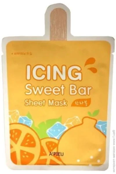 Apieu      Icing Sweet Bar Sheet Mask Hanrabong, 21  (8809530047729)