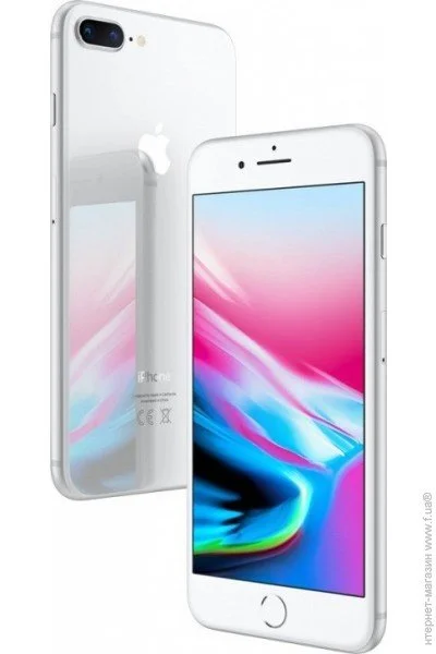 Apple iPhone 8 Plus 256GB Silver Seller Refurbished (MQ8H2)