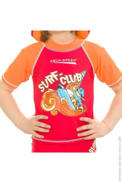 Aqua-Speed SURF-CLUB T-SHIRT 2033 ,   128 (383-31-128)