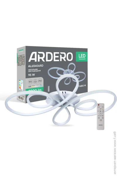 Ardero   Fabio 4xLED-  AL6530ARD FABIO M