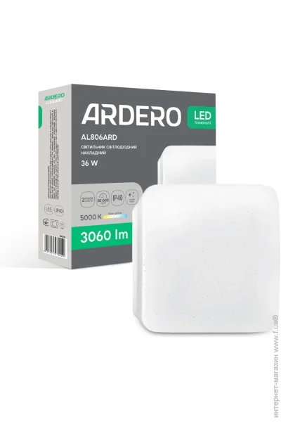 Ardero    AL806ARD 36 5000K  (80300-fer)