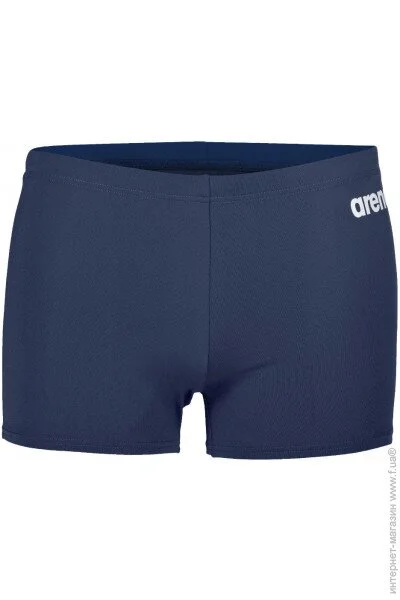   Arena Men"S Team Swim Short Solid 85, Navy-White (004776-750)