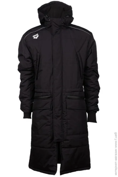 Arena  Team Parka Solid Black S (1097-004914-500 S)