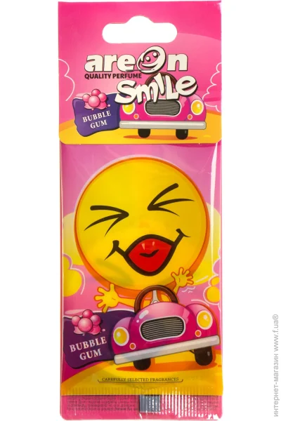  Areon    smile bubble gum