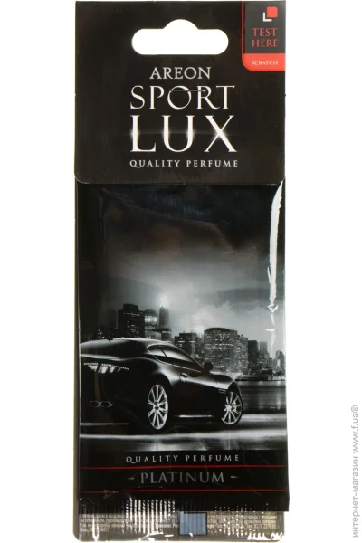 Ароматизатор сухий Areon на дзеркало Ареон sport lux platinum Ароматизатор сухий Areon на дзеркало Ареон sport lux platinum