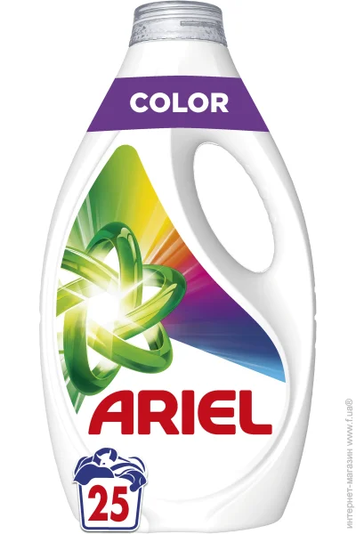 Гель для прання для кольорових речей Ariel Гель для машинного та ручного прання Для кольорового 1TCHK125 л Гель для прання для кольорових речей Ariel Гель для машинного та ручного прання Для кольорового 1TCHK125 л