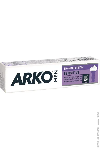 Arko Крем для бритья MEN Sensitive 65 мл Arko Крем для бритья MEN Sensitive 65 мл