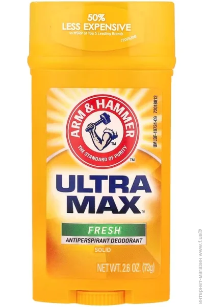   ,   Arm & Hammer UltraMax Solid Antiperspirant Deodorant Fresh  73  (00000042195)