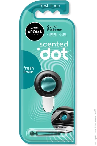   Aroma Car DOT Single - FRESH LINEN 12043