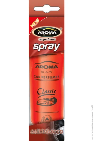   Aroma Car Spray Classic Anti Tabacco, 50ml