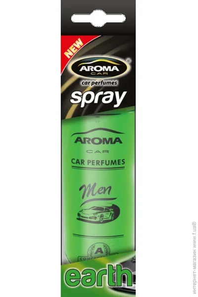   Aroma Car Spray Men Earth, 50ml    (909)