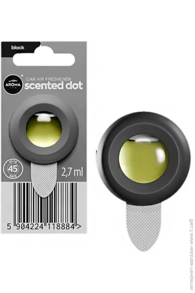   Aroma Car DOT - Black  (11888)