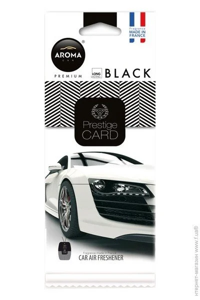   Aroma Car Prestige BLACK (24.) (92664)