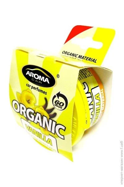   Aroma Car Sapfire Organic 40, vanilla