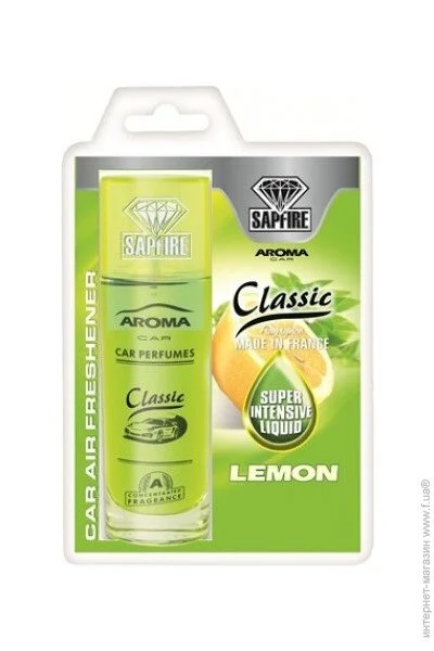   Aroma Car Sapfire Pump Spray Classic 50, lemon